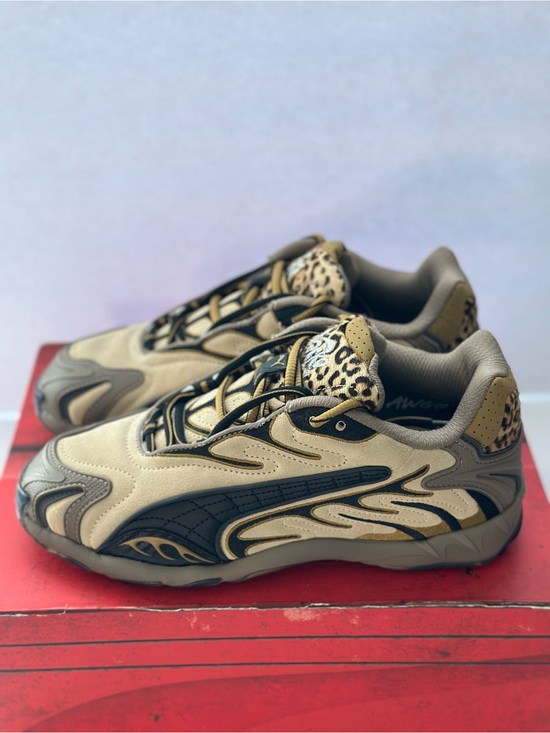 Puma Shoes - A$AP ROCKY x PUMA Inhale L Women’s 8.5 Sneakers In Toasted Almond/Black Leopard